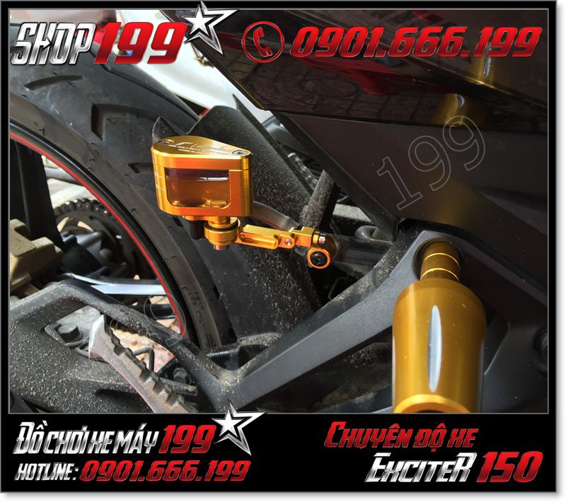 Bình dầu Rizoma được ráp bảo đảm nhất 2018 2019 2020 của xe Yamaha Exciter 135i tại đâu ở Sài Gòn?