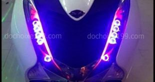 Độ đèn led au di xi nhan cho xe Sh Việt 2017 2018 cực đẹp